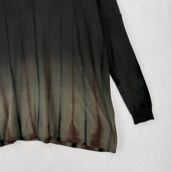 VIVIANA UCHITEL Boat neck Sweater Womens S Long Sleeve Hand Dyed Cashmere Blend - Picture 5 of 16